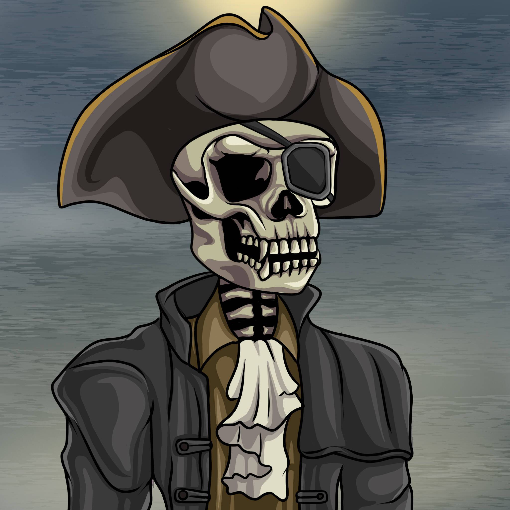 5555 供应。每个钱包免费 2 个,如果你想要更多,0.005 ETH。免费薄荷。CC0。即时显示。 /nfts/ahoy-pirates-nft/ahoy-pirates-nft.jpg