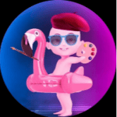 在 NFT 空间中。 BabyNFTart 旨在搭建顶尖艺术家与区块链之间的桥梁,支持原生加密 NFT 艺术家的成长. /nfts/babynftart/babynftart.png