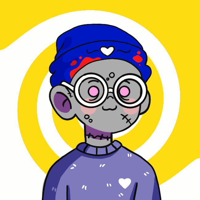 孩童般的想象力仍然存在于我们之间,欢迎来到一个庆祝幻想的新世界。欢迎每个人,甚至是僵尸。 /nfts/boki-zombie/boki-zombie.gif