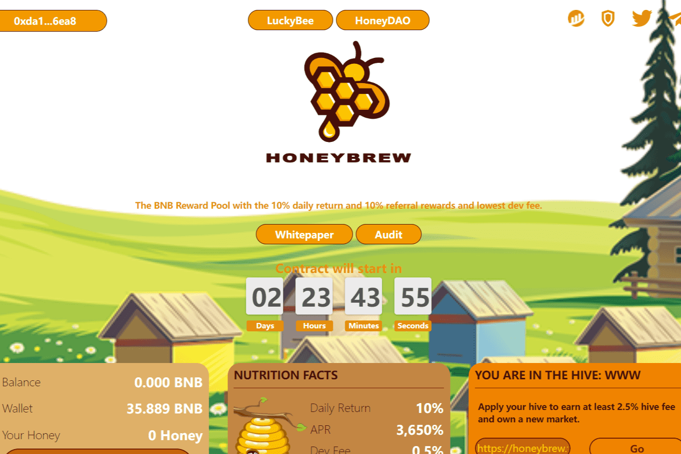 honeybrew-dapp-high-risk-bsc-image1_ba0a00ca9a162da468b4f244e4ea0939 /nfts/honey-brew/honeybrew-dapp-high-risk-bsc-image1_ba0a00ca9a162da468b4f244e4ea0939.png