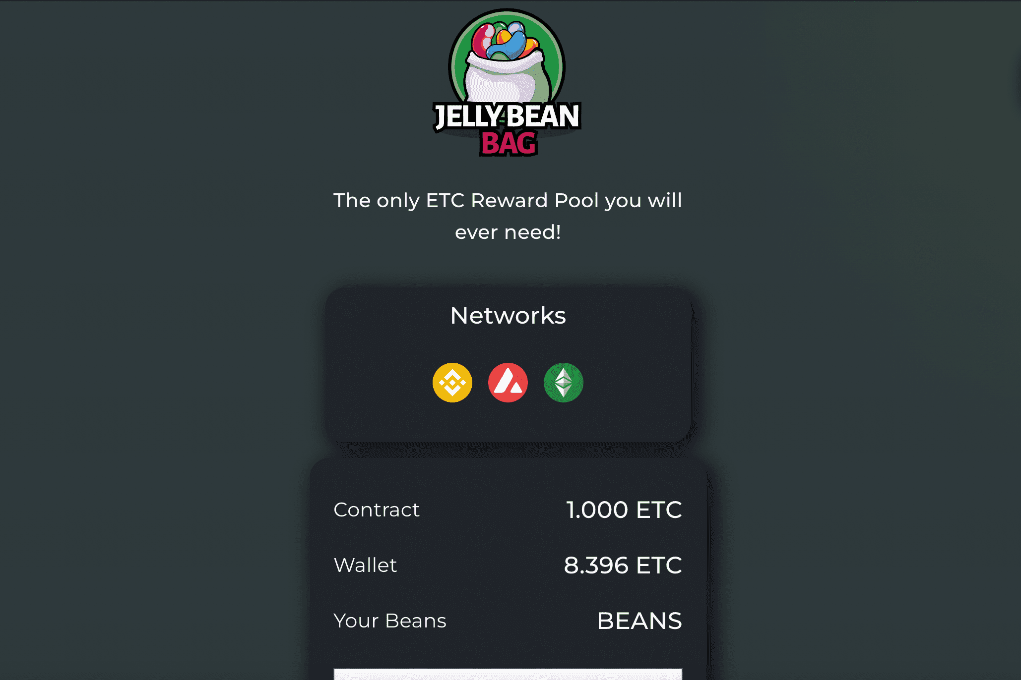 jellybeanbag-dapp-high-risk-bsc-image1_70982b0a53f5ed4f8e00e79abacfc5e9 /nfts/jellybeanbag/jellybeanbag-dapp-high-risk-bsc-image1_70982b0a53f5ed4f8e00e79abacfc5e9.png