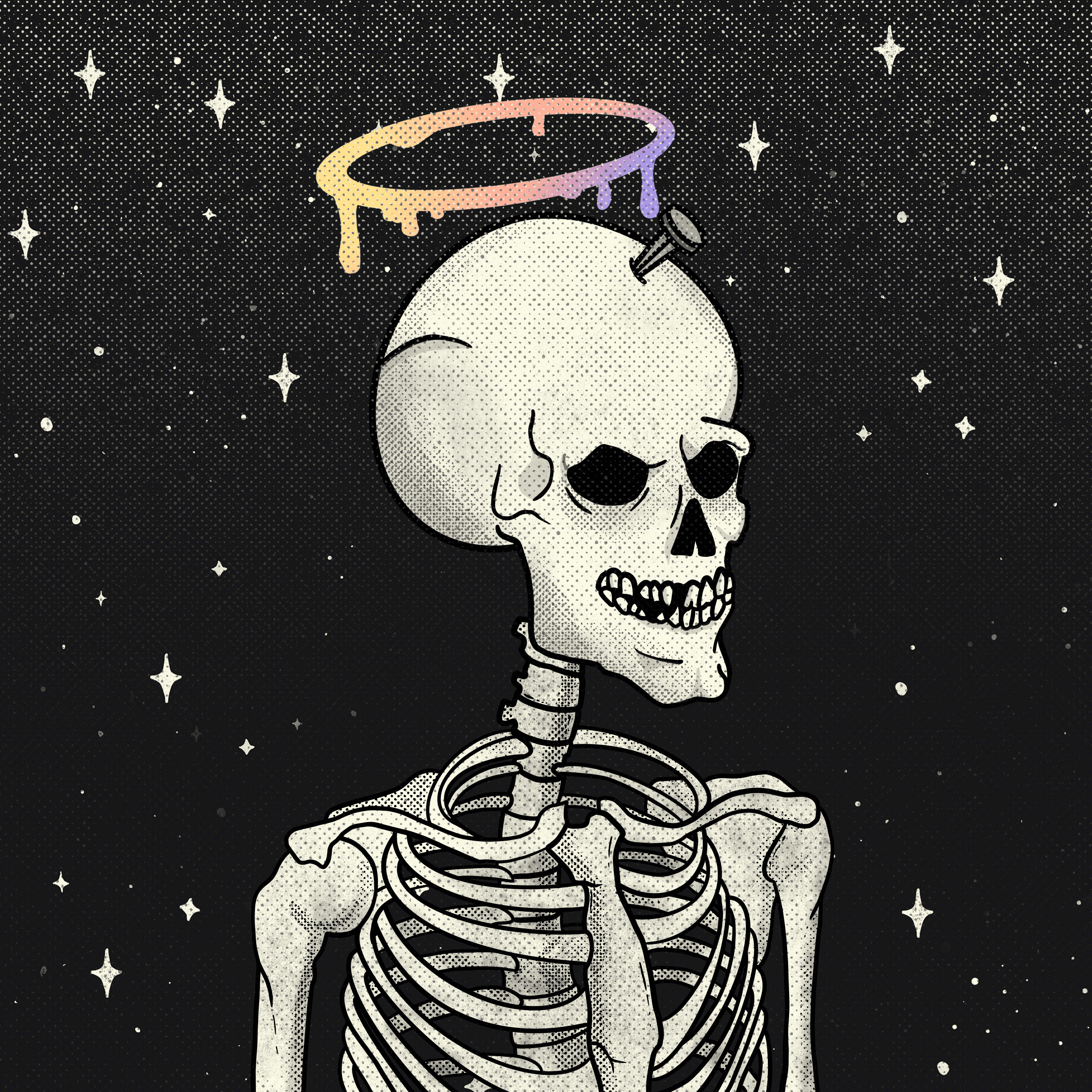 社区的免费收藏,由唯一的@Zach Winterton 策划,供骷髅庆祝和分享。 在我们一周岁生日前几周发布,这整个荣誉系列是关于我们感谢让我们来到这里的人们。 /nfts/underthewickedmoon/underthewickedmoon.png