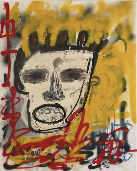 一系列 1/1 画作,描绘了痛苦与幸福之间的模糊界限 /nfts/vibrant-brainwash/vibrant-brainwash.jpg