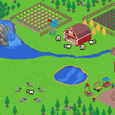 有限的资源,只有 20,000 个创世地块将永远存在。每个都是独一无二的,具有不同的面积和可以与农民相乘的能力。 /nfts/wolf-game-land/wolf-game-land.png